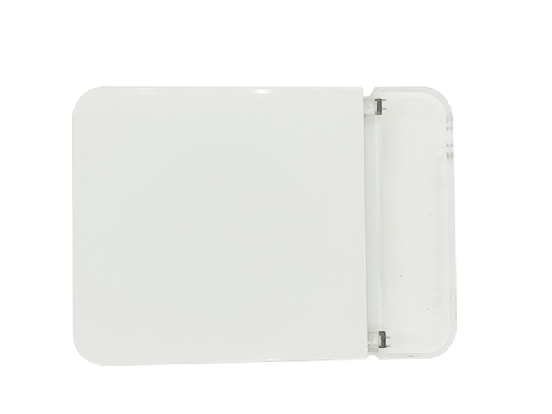 Mini caja interior de placa frontal de distribuci&oacute;n de fibra &oacute;ptica de FTTH 1 puerto