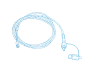 Conjunto de cable de fibra &oacute;ptica