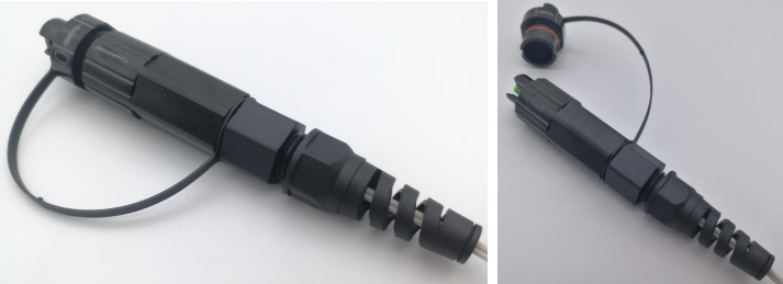 Kit de conector reforzado con fibra óptica, conector impermeable Mini SC IP68 para Huawei