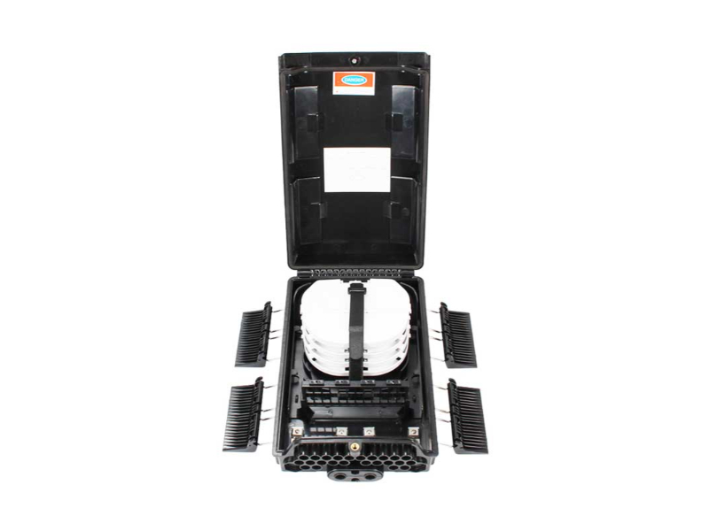 Caja de 24 puertos Caja Ftth Preterminada 8 16 24 puertos Caja de conexiones impermeable FTTH para exteriores Caja NAP ATB Caja de terminales de montaje en pared de fibra &oacute;ptica