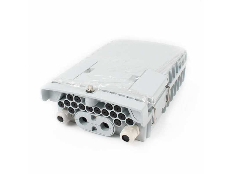 Caja de distribuci&oacute;n exterior NAP de fibra FTTH de 16 n&uacute;cleos para sistema FTTX