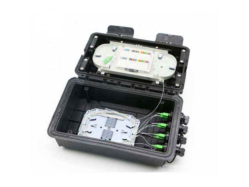 Caja de empalme &oacute;ptico de empalme de 72 n&uacute;cleos de gran capacidad FTTH