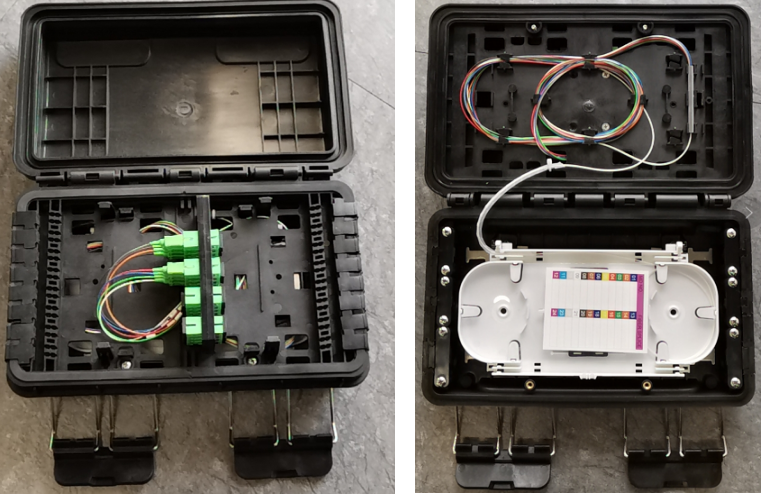 Caja de empalme de cierre de junta tipo domo de fibra óptica de 72 núcleos, gran capacidad, 72, 96, 144, 288 núcleos