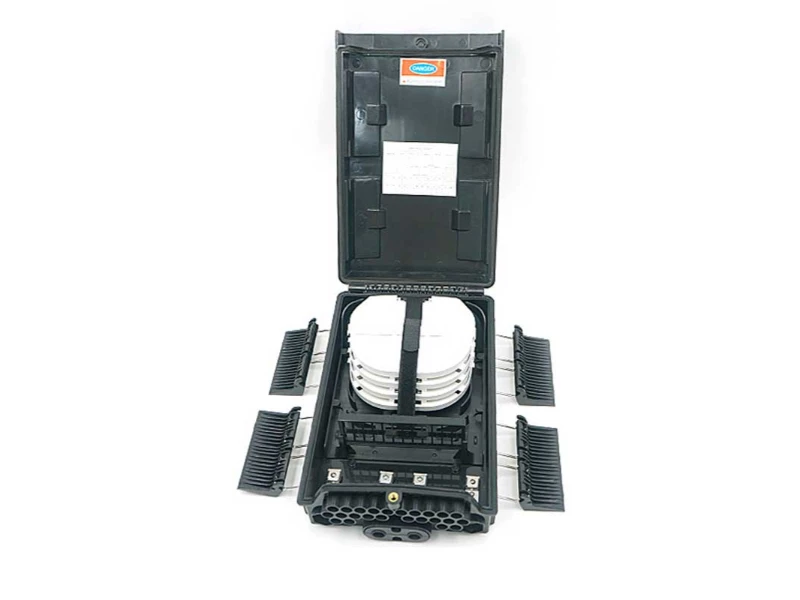 Caja de 24 puertos Caja Ftth Preterminada 8 16 24 puertos Caja de conexiones impermeable FTTH para exteriores Caja NAP ATB Caja de terminales de montaje en pared de fibra &oacute;ptica