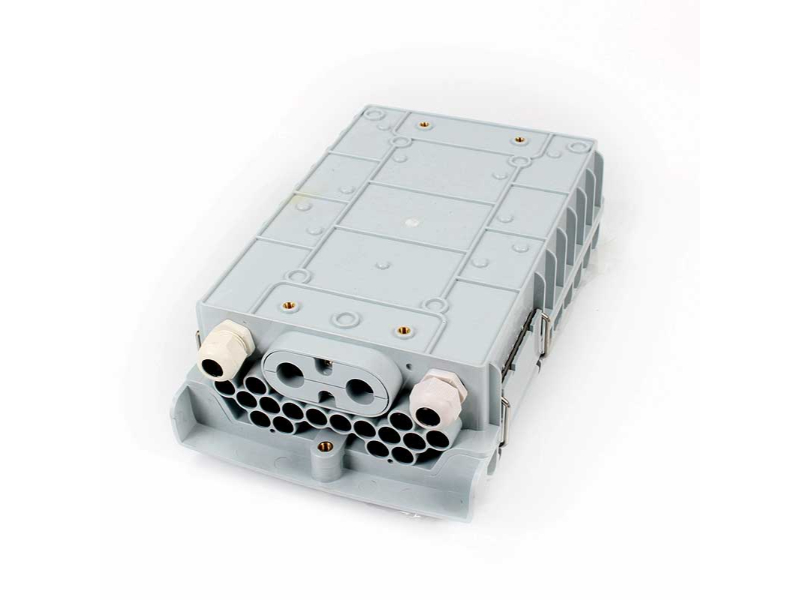 Caja de distribuci&oacute;n exterior NAP de fibra FTTH de 16 n&uacute;cleos para sistema FTTX