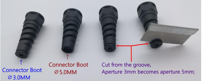 Kit de conector reforzado con fibra óptica, conector impermeable Mini SC IP68 para Huawei