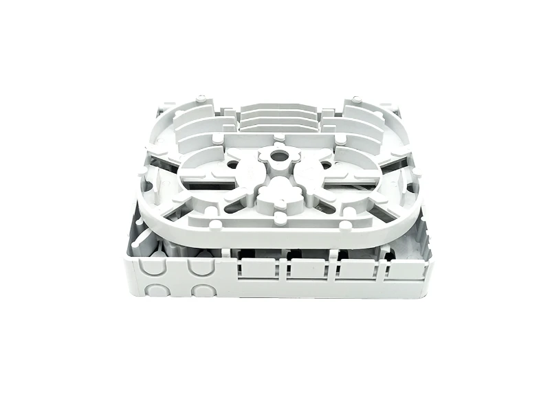 Mini caja interior de placa frontal de distribuci&oacute;n de fibra &oacute;ptica de FTTH de 4 puertos