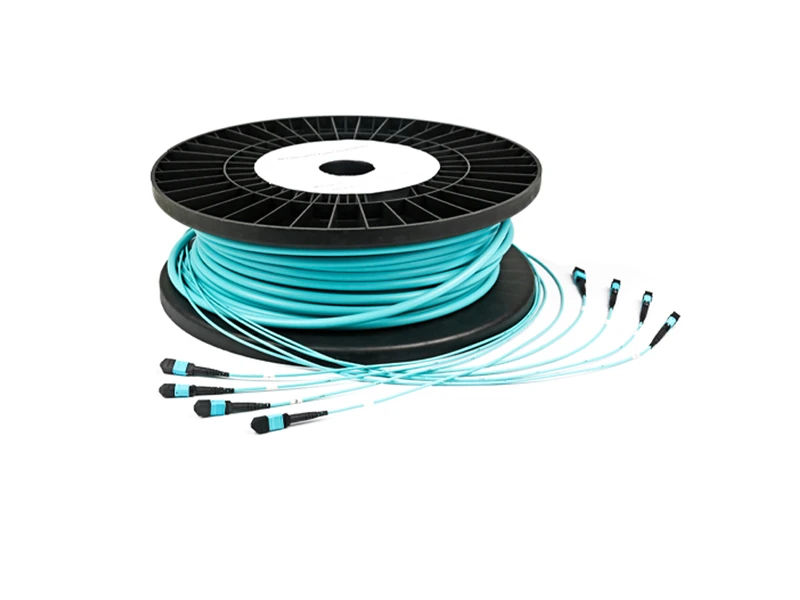 Latiguillo de fibra &oacute;ptica troncal de 4-12 MPO MTP OM3 de 48 n&uacute;cleos