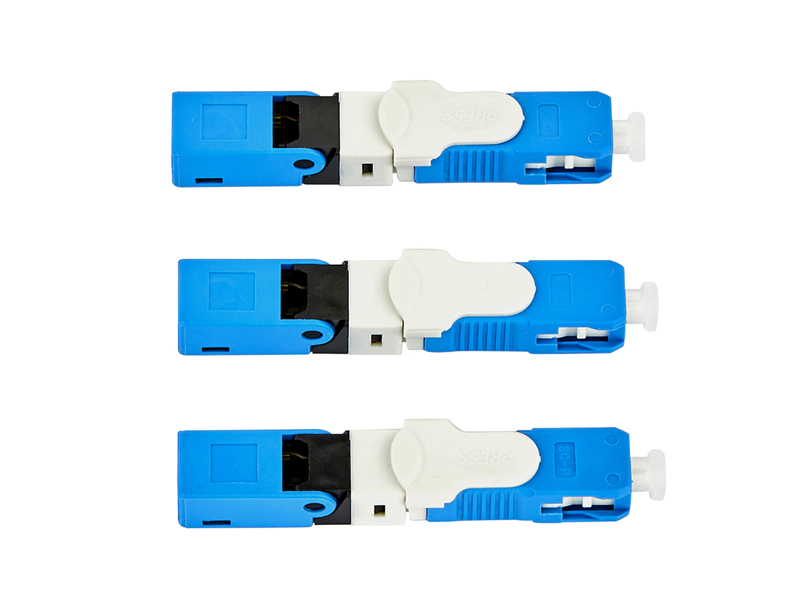 Conector r&aacute;pido SC UPC de fibra &oacute;ptica FTTH ESC250D