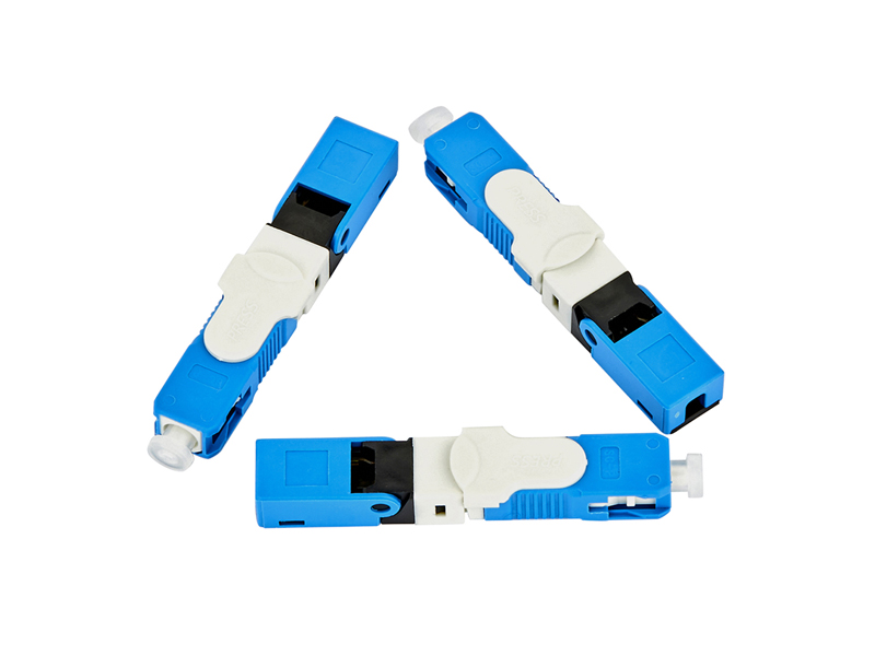 Conector r&aacute;pido SC UPC de fibra &oacute;ptica FTTH ESC250D