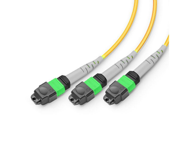 1-24 MPO MTP-3-8 MPO MTP SM Cable de conexi&oacute;n de fibra &oacute;ptica troncal de 24 n&uacute;cleos