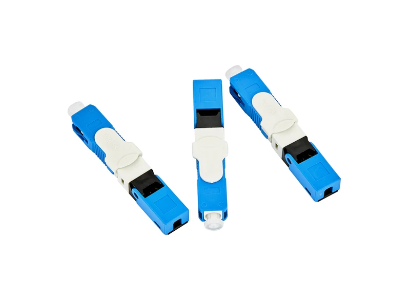 Conector r&aacute;pido SC UPC de fibra &oacute;ptica FTTH ESC250D