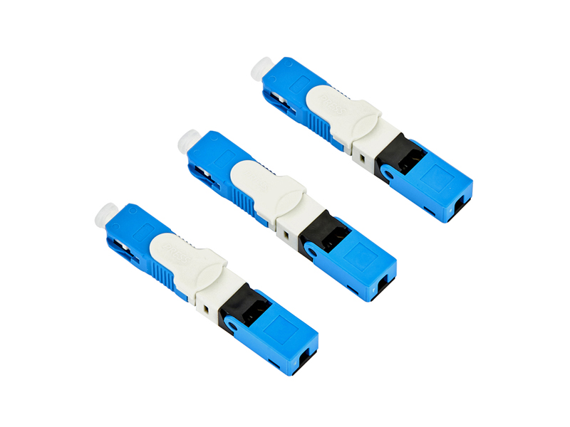 Conector r&aacute;pido SC UPC de fibra &oacute;ptica FTTH ESC250D
