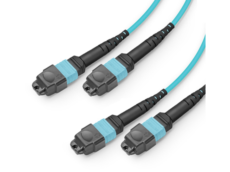 Latiguillo de fibra &oacute;ptica troncal de 4-12 MPO MTP OM3 de 48 n&uacute;cleos