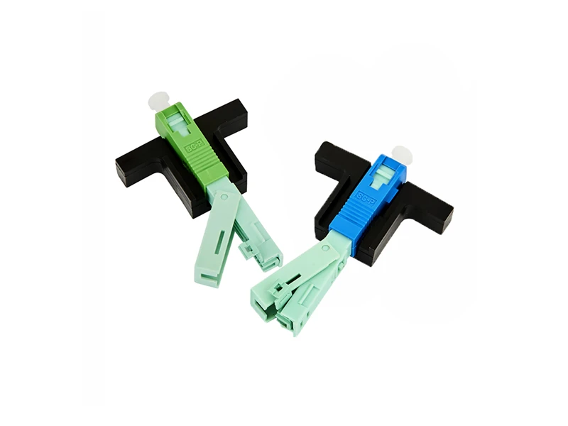 Conector r&aacute;pido de fibra &oacute;ptica SC UPC/APC FTTH AT13