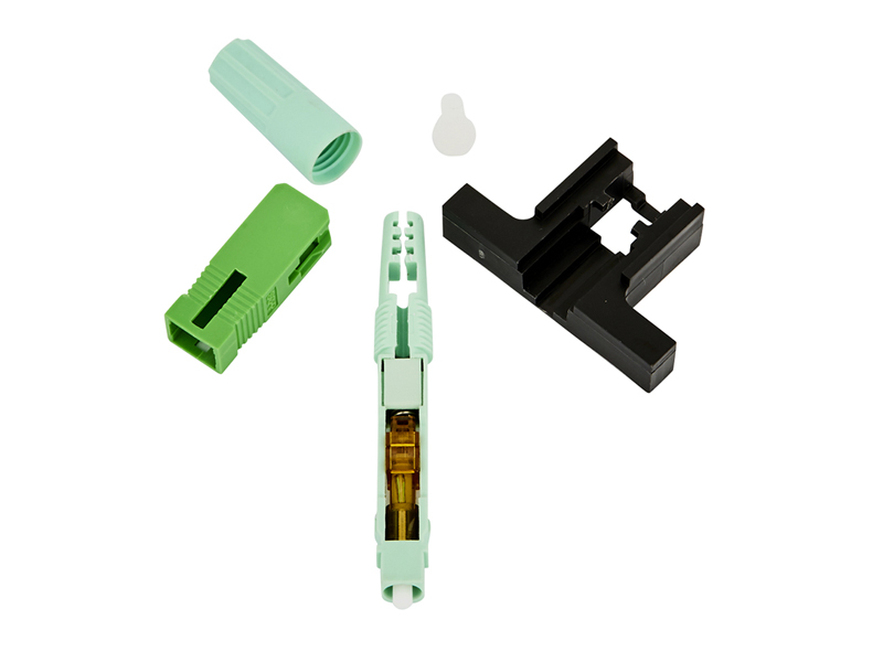Conector r&aacute;pido SC UPC/APC de fibra &oacute;ptica FTTH AT18