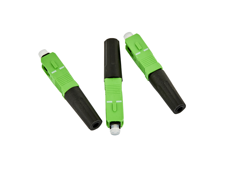 Conector r&aacute;pido SC APC de fibra &oacute;ptica FTTH AT-H02