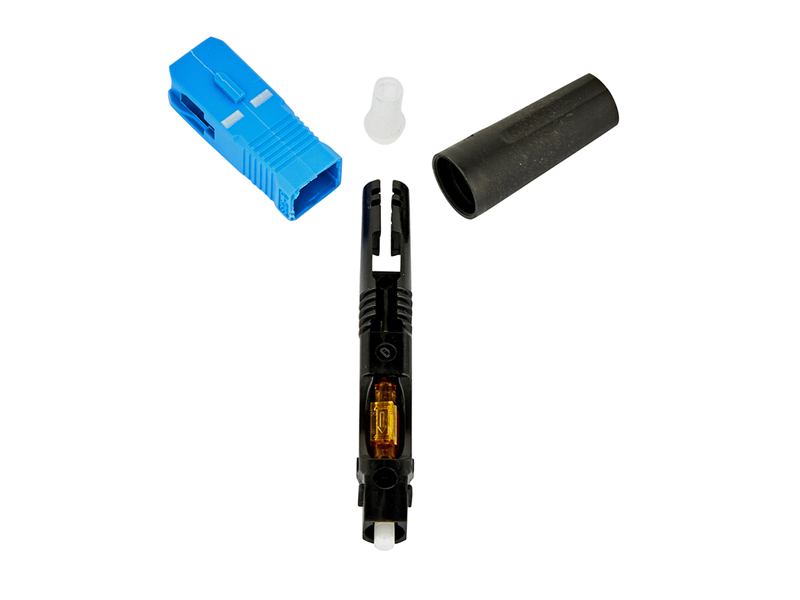 Conector r&aacute;pido SC UPC de fibra &oacute;ptica FTTH AT-H02
