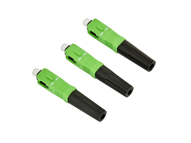 Conector r&aacute;pido SC APC de fibra &oacute;ptica FTTH AT-H02