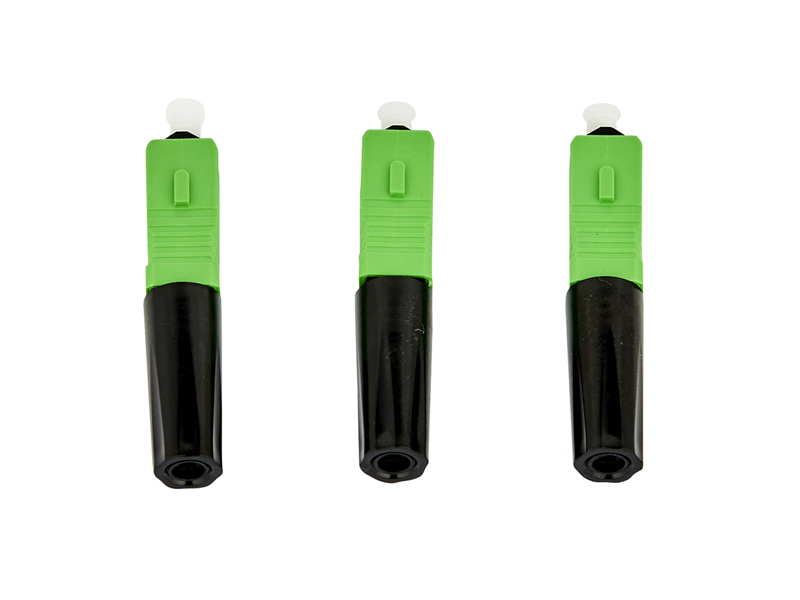 Conector r&aacute;pido SC APC de fibra &oacute;ptica FTTH AT-H04