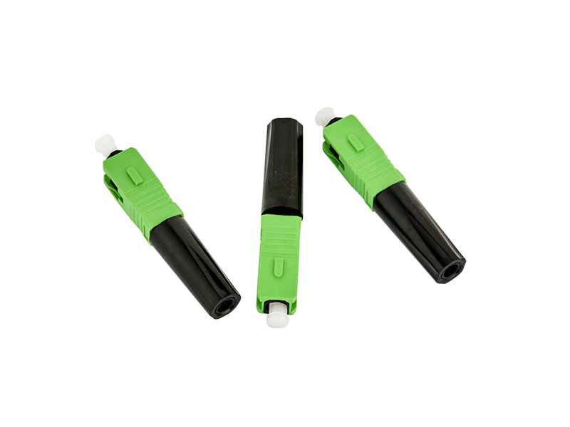 Conector r&aacute;pido SC APC de fibra &oacute;ptica FTTH AT-H04
