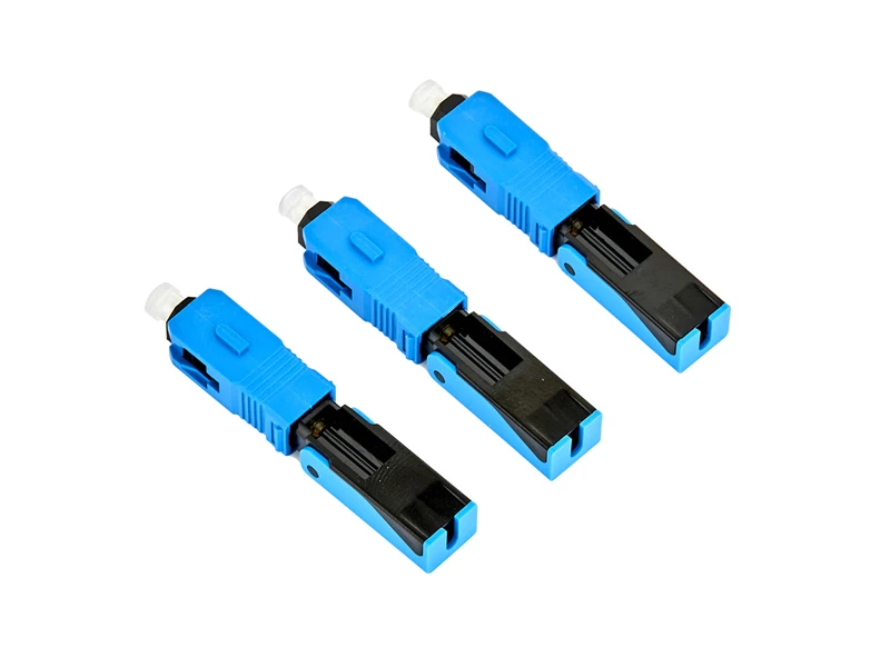 Conector r&aacute;pido SC UPC de fibra &oacute;ptica FTTH AT-H07