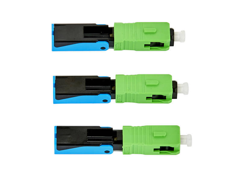 Conector r&aacute;pido SC APC de fibra &oacute;ptica FTTH AT-H07