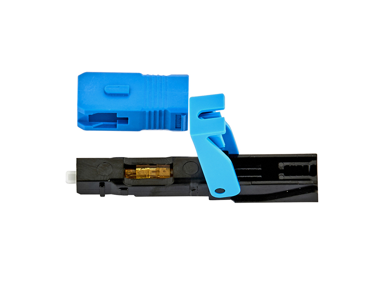 Conector r&aacute;pido SC UPC de fibra &oacute;ptica FTTH AT-H07