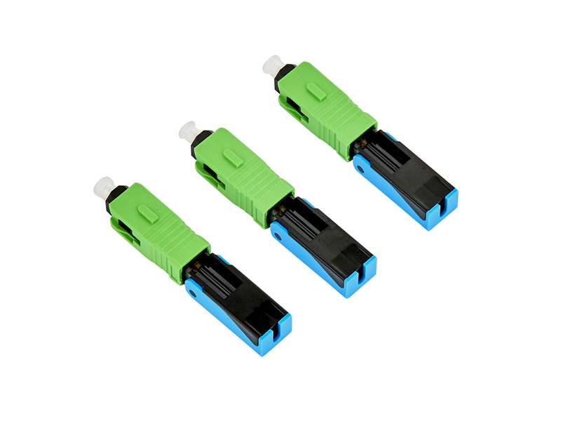 Conector r&aacute;pido SC APC de fibra &oacute;ptica FTTH AT-H07