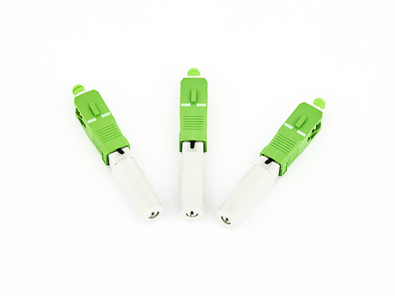 Conector r&aacute;pido SC APC de fibra &oacute;ptica FTTH AT-Z01