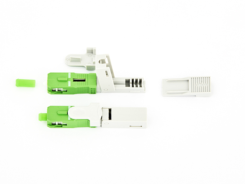 Conector r&aacute;pido SC APC de fibra &oacute;ptica FTTH AT-Z03