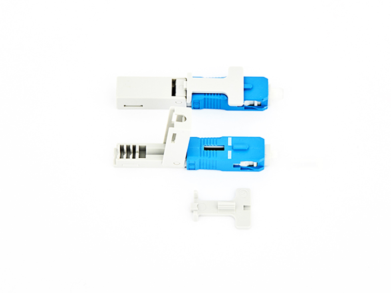 Conector r&aacute;pido FTTH AT-Z02 de fibra &oacute;ptica SC UPC