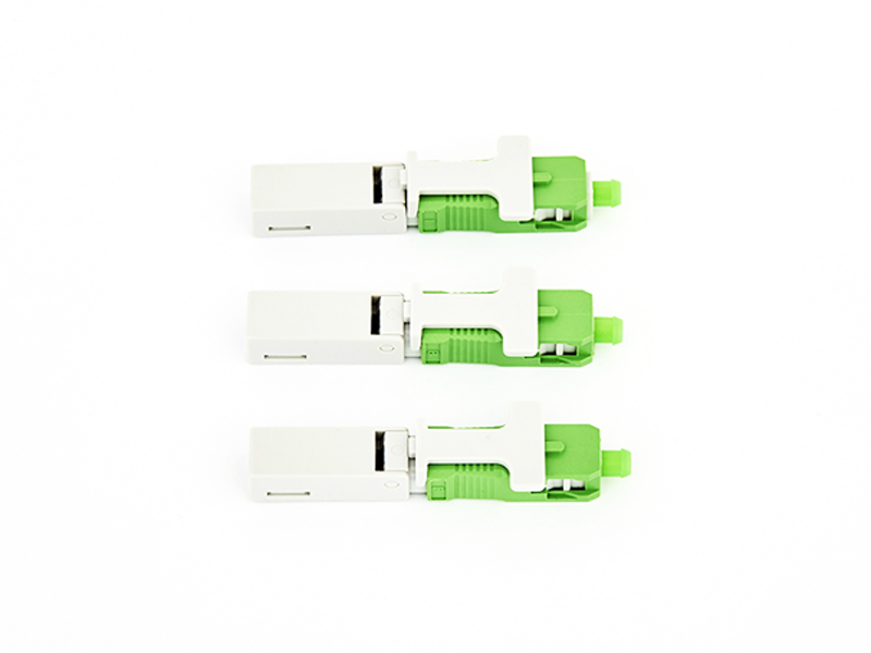 Conector r&aacute;pido SC APC de fibra &oacute;ptica FTTH AT-Z02