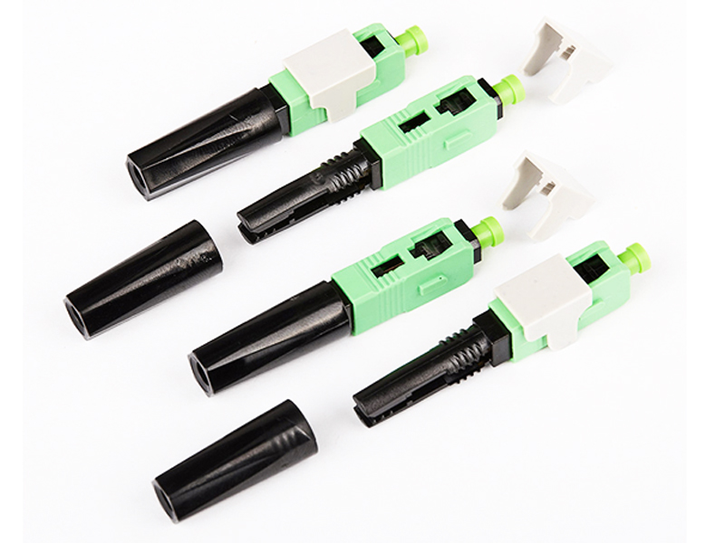 Conector r&aacute;pido de fibra &oacute;ptica SC UPC/APC FTTH AT H10
