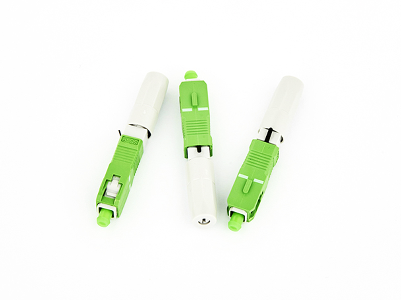 Conector r&aacute;pido SC APC de fibra &oacute;ptica FTTH AT-Z01