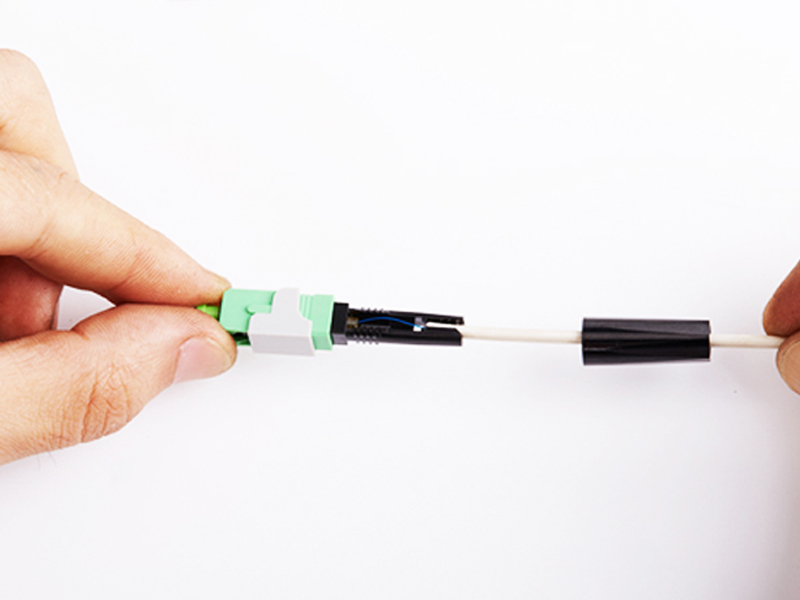 Conector r&aacute;pido de fibra &oacute;ptica SC UPC/APC FTTH AT H10