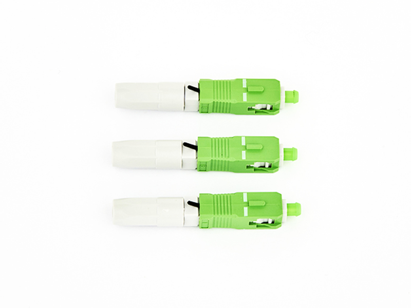 Conector r&aacute;pido SC APC de fibra &oacute;ptica FTTH AT-Z01