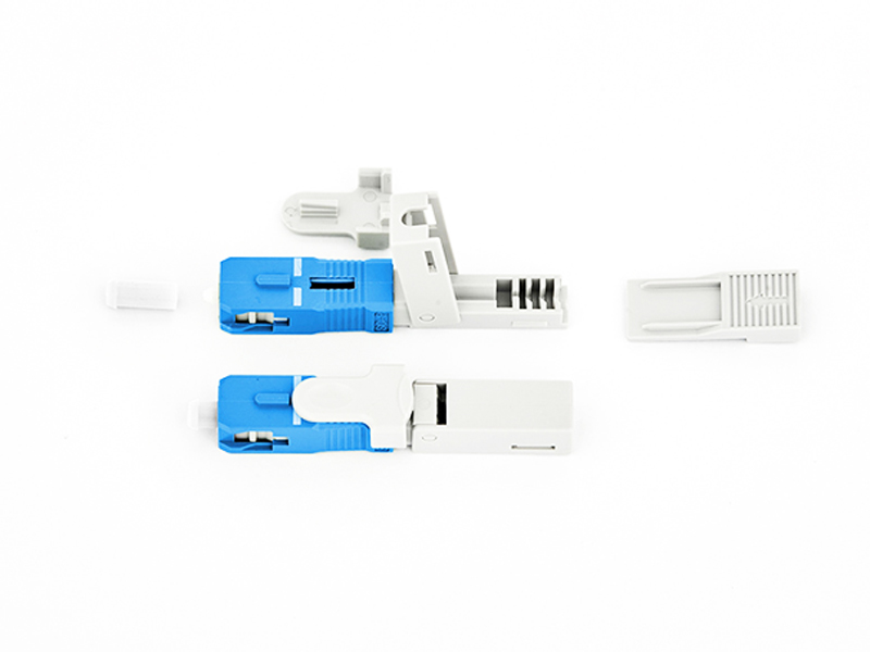 Conector r&aacute;pido SC UPC de fibra &oacute;ptica FTTH AT-Z03