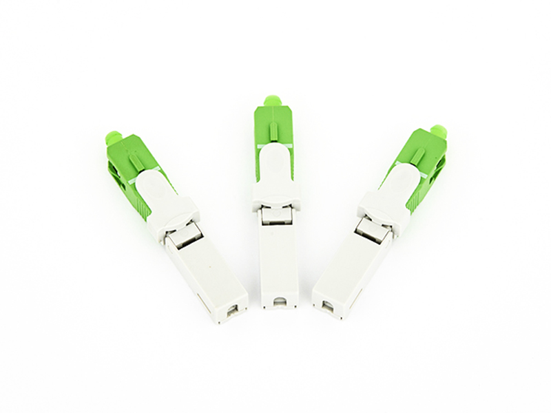 Conector r&aacute;pido SC APC de fibra &oacute;ptica FTTH AT-Z03
