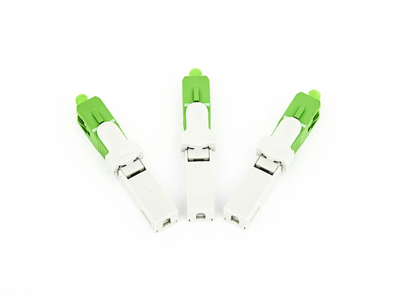 Conector r&aacute;pido SC APC de fibra &oacute;ptica FTTH AT-Z03