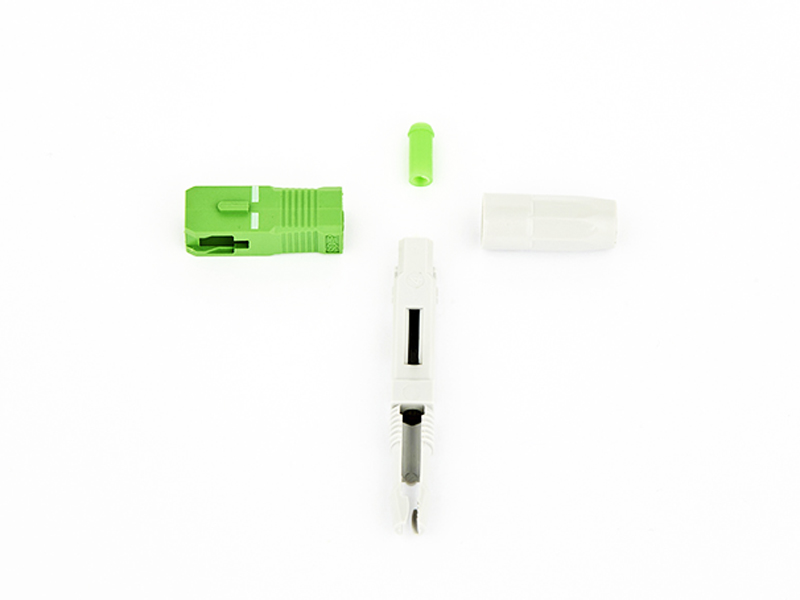 Conector r&aacute;pido SC APC de fibra &oacute;ptica FTTH AT-Z01
