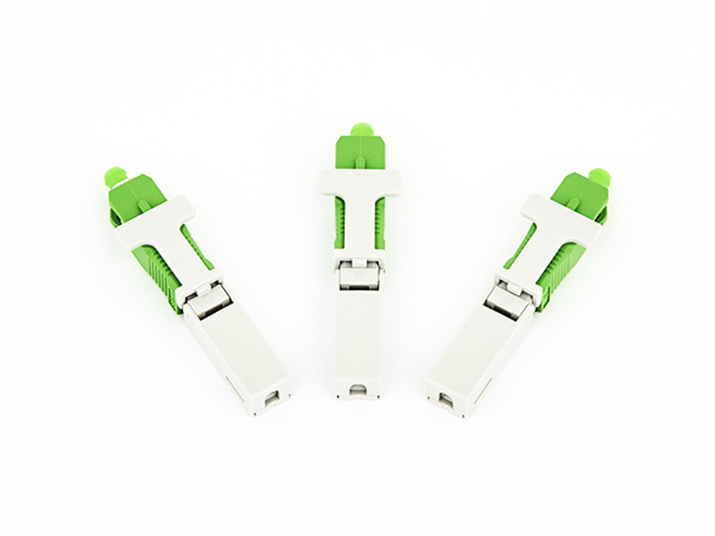 Conector r&aacute;pido SC APC de fibra &oacute;ptica FTTH AT-Z02