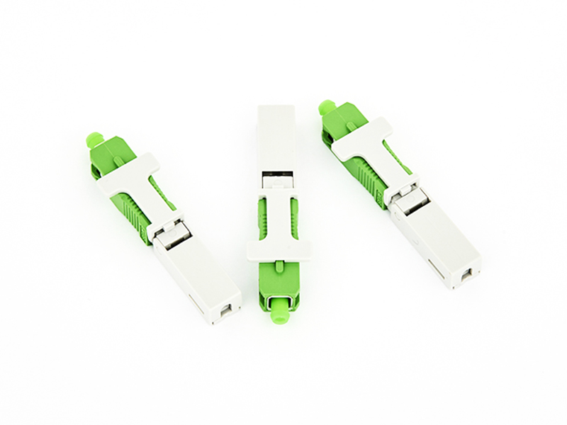 Conector r&aacute;pido SC APC de fibra &oacute;ptica FTTH AT-Z02