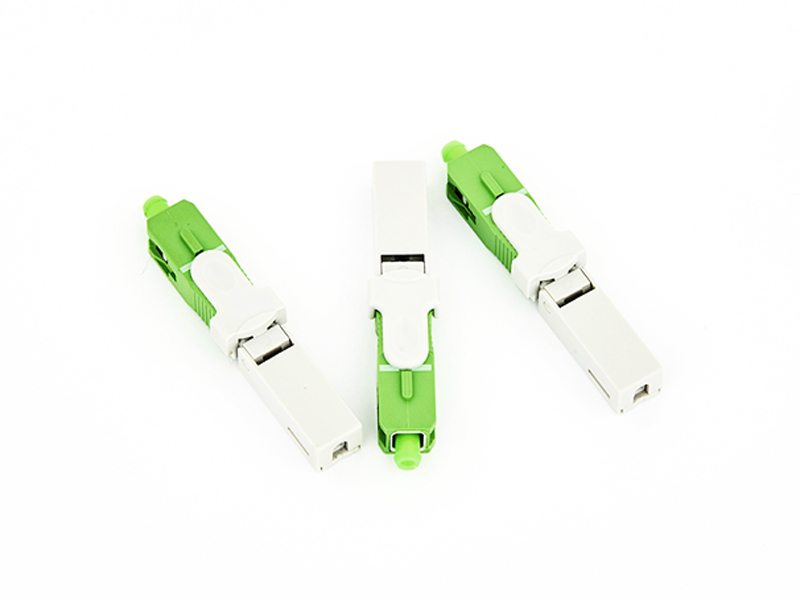 Conector r&aacute;pido SC APC de fibra &oacute;ptica FTTH AT-Z03