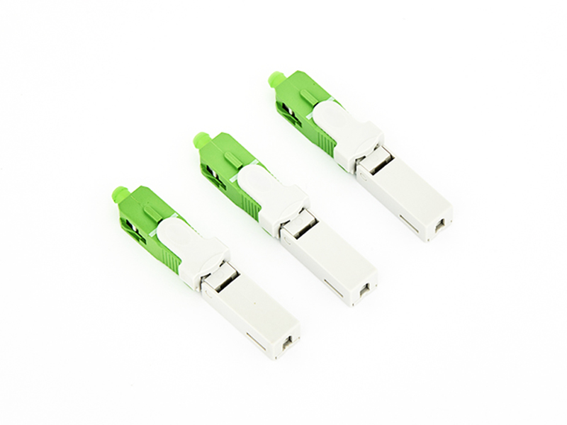 Conector r&aacute;pido SC APC de fibra &oacute;ptica FTTH AT-Z03