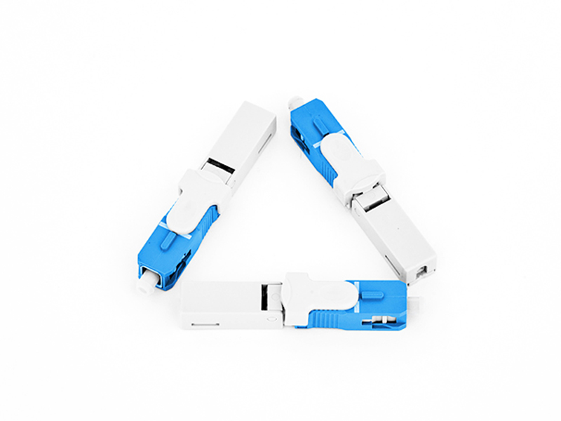 Conector r&aacute;pido SC UPC de fibra &oacute;ptica FTTH AT-Z03