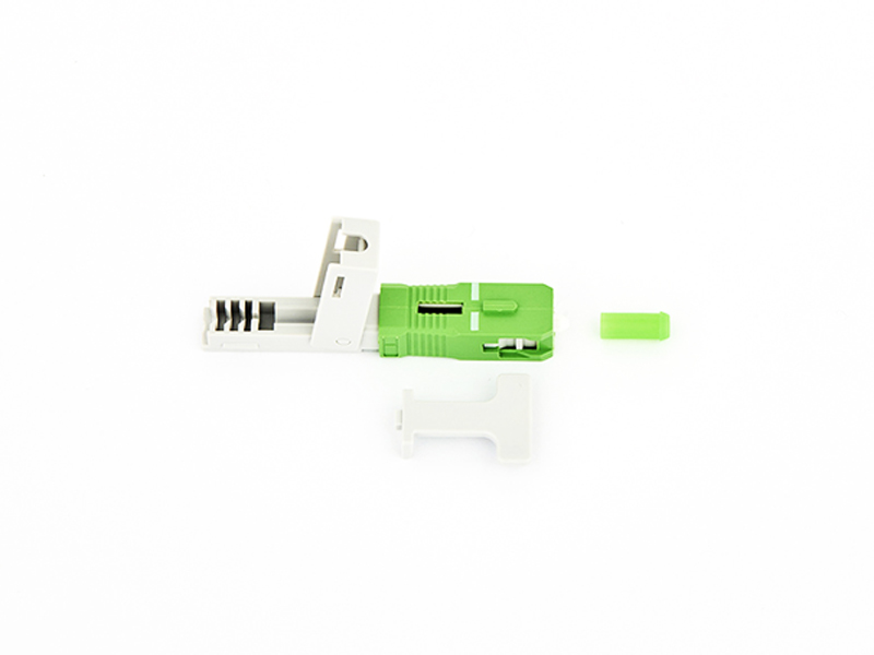 Conector r&aacute;pido SC APC de fibra &oacute;ptica FTTH AT-Z02
