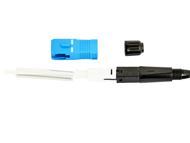 Conector r&aacute;pido FTTH AT-RR SC UPC de fibra &oacute;ptica SC UPC