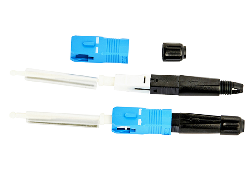 Conector r&aacute;pido FTTH AT-RR SC UPC de fibra &oacute;ptica SC UPC