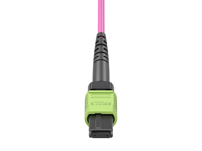 MPO/APC Cables de conexi&oacute;n en abanico para arneses MPO/MTP de 16 n&uacute;cleos DLC OM5 hembra-8x